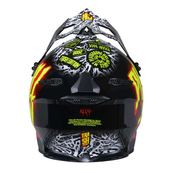 Graphic + Pull In Helmet Kid Trash Red