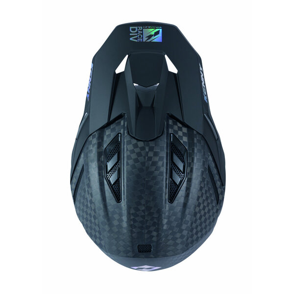 Titanium Carbon Helmet  Big Carbon Matt Holographic