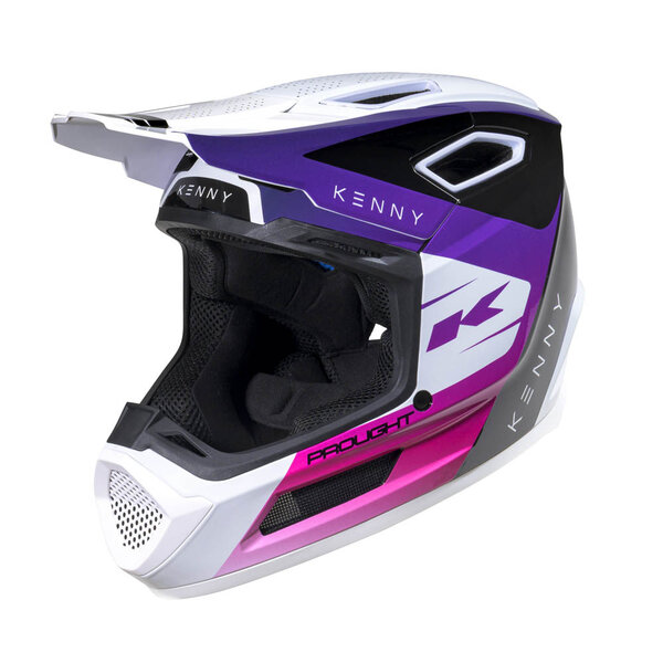 Prolight BMX Helmet Graphic Team Gradient Purple Pink