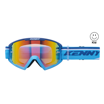 Track + Goggles Kid Navy Blue