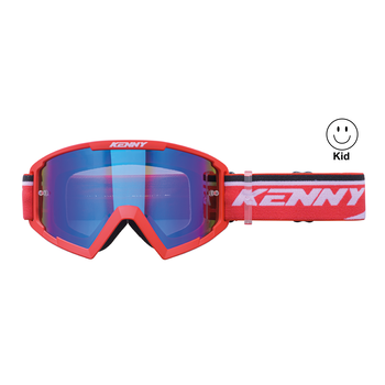 Track + Goggles Kid Red