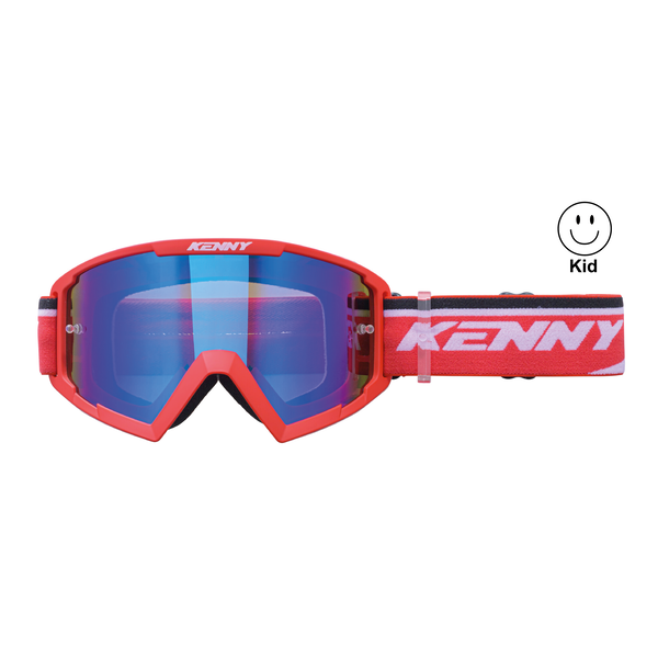 Track + Goggles Kid Red