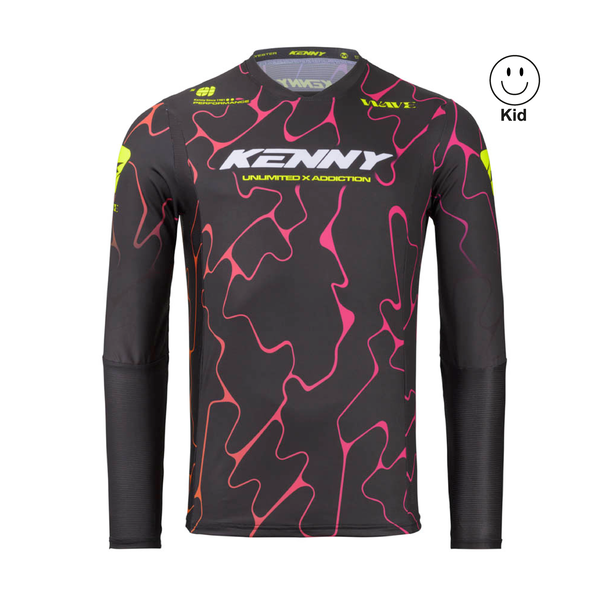 Performance Jersey Kid Wave Black