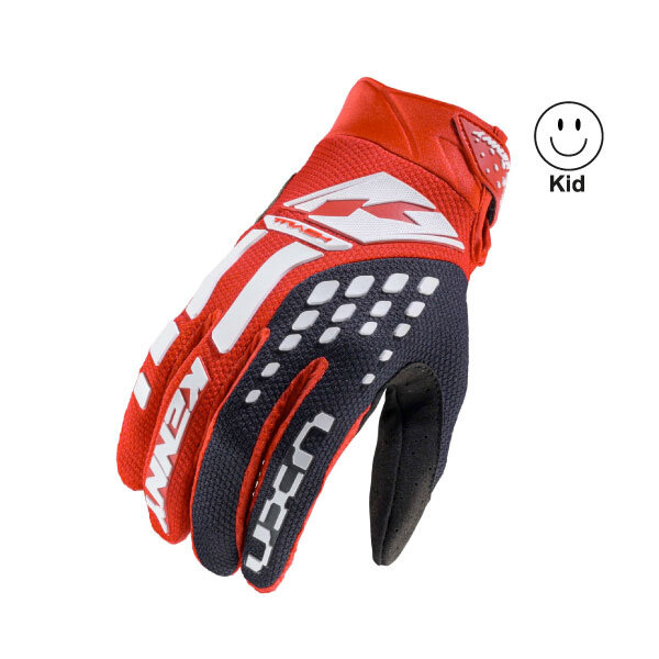 Track Gloves Kid Red