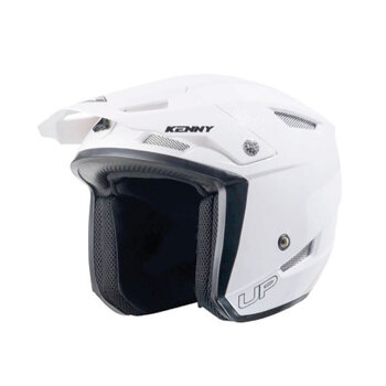 Trial Up Helmet Solid White