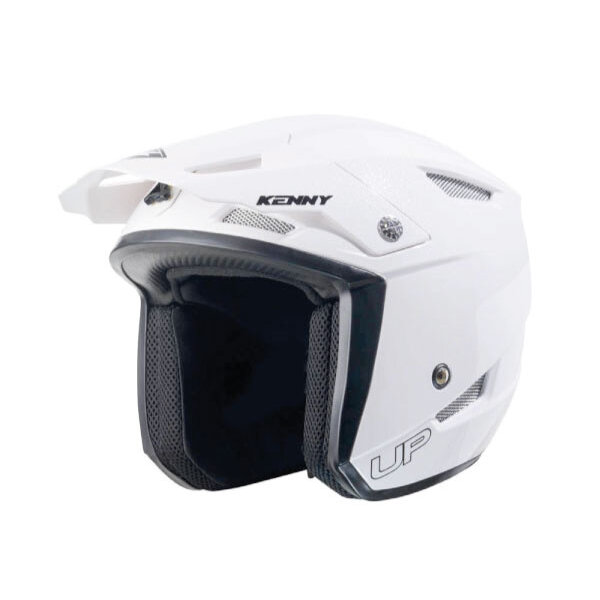 Trial Up Helmet Solid White