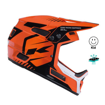 Elite Helmet Graphic + Orange