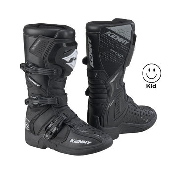 T2 Track Boots Junior Black