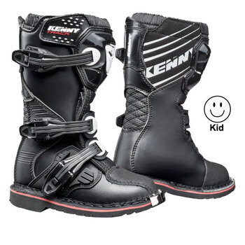 Track Boots For Kid Black