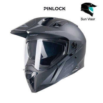 Extreme Helmet Solid Black Matt