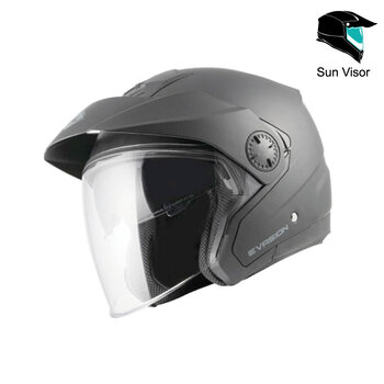 Evasion Helmet Solid Matt Black