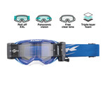 Performance  Goggles With Roll Off Blue