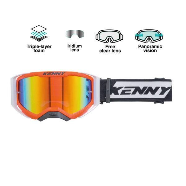 Performance Goggles EVO 2 Neon Red