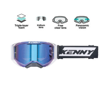 Performance Goggles EVO 2 Chameleon Blue Pearl