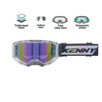 Performance Goggles EVO 2 Clear Silver