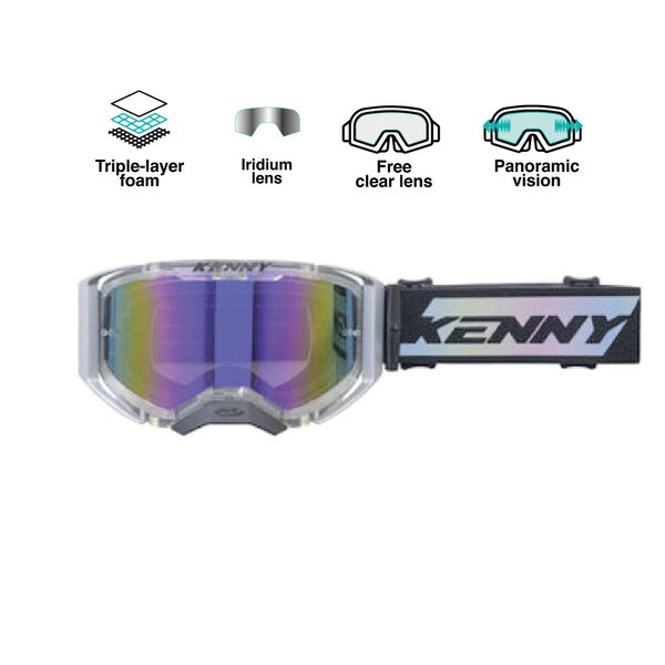 Performance Goggles EVO 2 Clear Silver