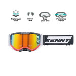 Performance Goggles EVO 2 Red White