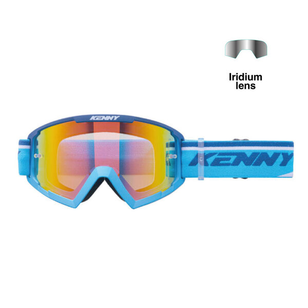 Track + Goggles for Adult Navy Blue