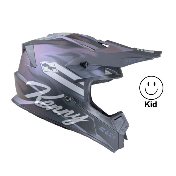 Track Helmet Kid Graphic + Dirt