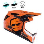 Elite Helmet Graphic + Orange