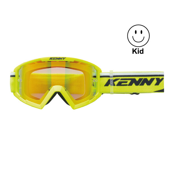 Track + Goggles Kid Neon Yellow