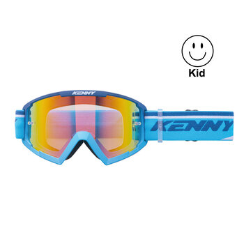 Track + Goggles Kid Navy Blue