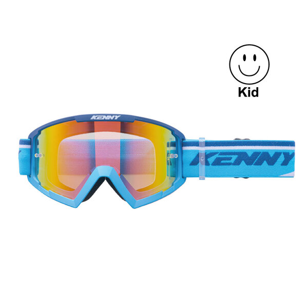 Track + Goggles Kid Navy Blue
