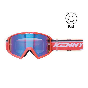 Track + Goggles Kid Red
