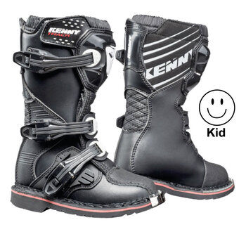 Track Boots For Kid Black