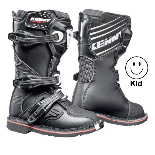 Track Boots For Kid Black