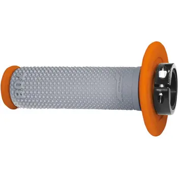 Progrip 708 Orange / Grey Lock On Grip + Cam Set