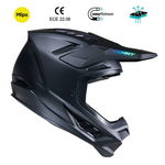 Titanium Solid Helmet Matt Black