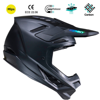 Titanium Solid Helmet Matt Black