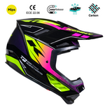 Titanium Graphic Helmet Gradient Purple