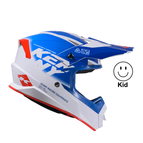Track Helmet Kid Graphic  Focus Patriot