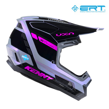 Performance Helmet Graphic  Racing Diamond Purple