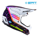 Performance Helmet Graphic + Wave Black White