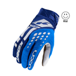 Track Gloves Kid Blue