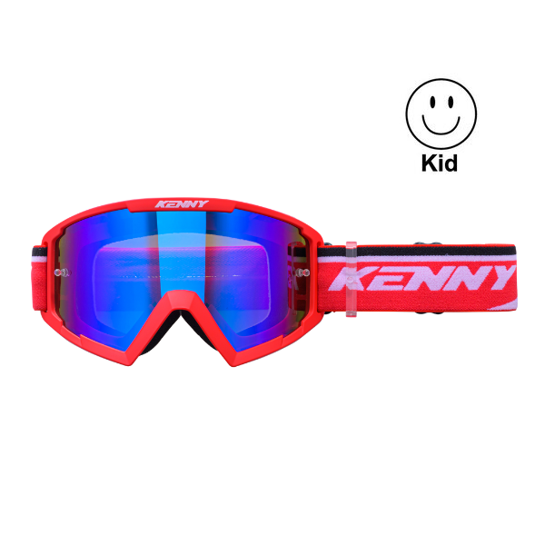 Track + Goggles Kid Red