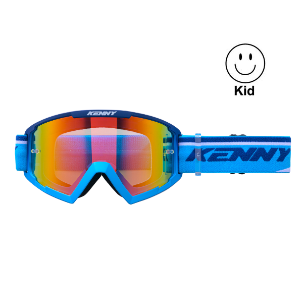 Track + Goggles Kid Navy Blue