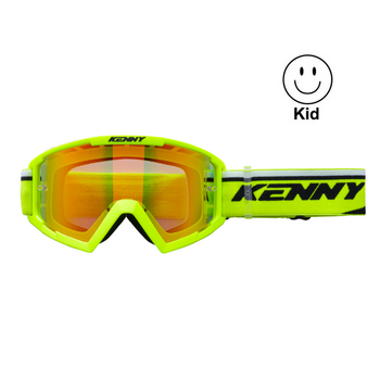 Track + Goggles Kid Neon Yellow