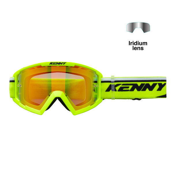 Track + Goggles for Adult Neon Yellow