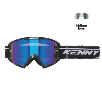 Track + Goggles Glitter Black Pearl