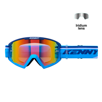 Track + Goggles for Adult Navy Blue