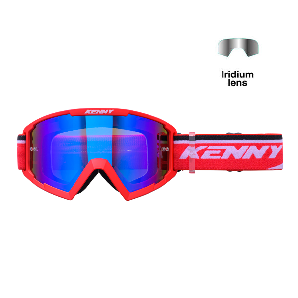 Track + Goggles for Adult Red