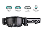 Performance  Goggles With Roll Off Black
