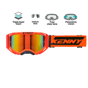 Performance Goggles EVO 2 Neon Orange