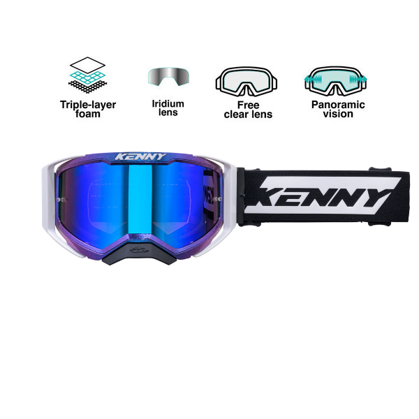 Performance Goggles EVO 2 Chameleon Blue Pearl