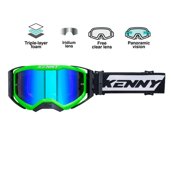 Performance Goggles EVO 2 Neon Green