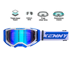 Performance Goggles EVO 2 White Blue